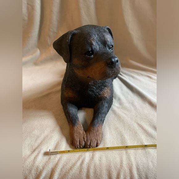 Vtg '86 Sandicast ROTTWEILER #193 Sculpture - Picture 12 of 16